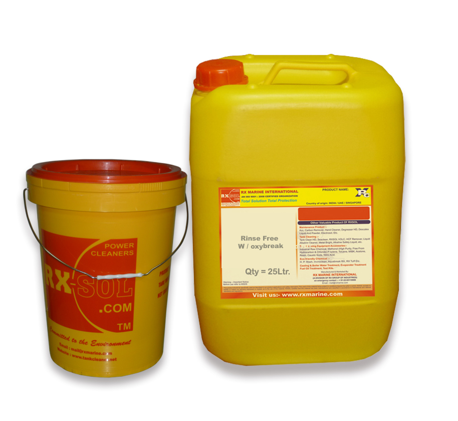 RINSE FREE W/ OXYBREAK
